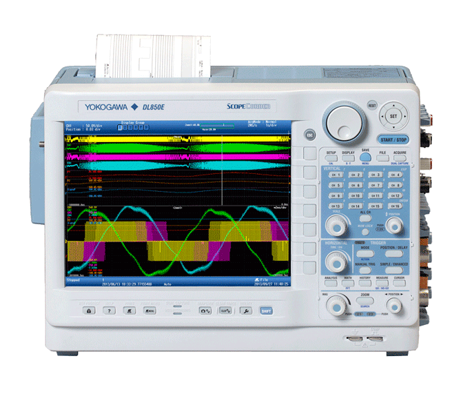 横河发布示波记录仪DL850E\DL850EV产品特点